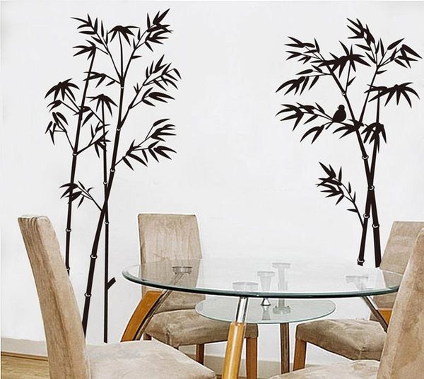 

wall stickers bamboo mural home decor decals removable craft art