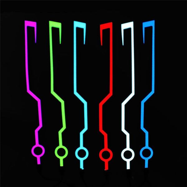 

three mod motorcycle helmet light led diy black motorbike safety reflective strip modification #290441 helmets