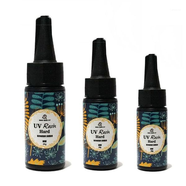 

10/15/25g diy uv resin ultraviolet curing solar cure sunlight activated hard glue sswell1, Silver;gold