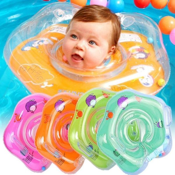 

life vest & buoy baby swimming neck ring tube safety infant bathing float circle summer inflatable water floating accessories