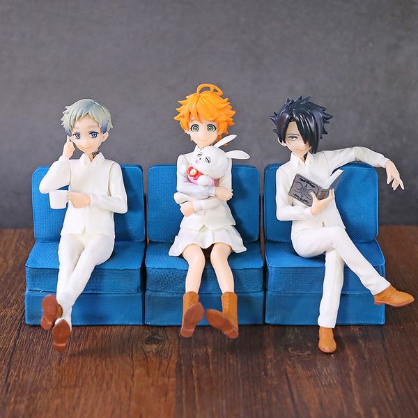 

The Promised Neverland Norman Emma Ray PM Figure Anime Figurine Model Toy