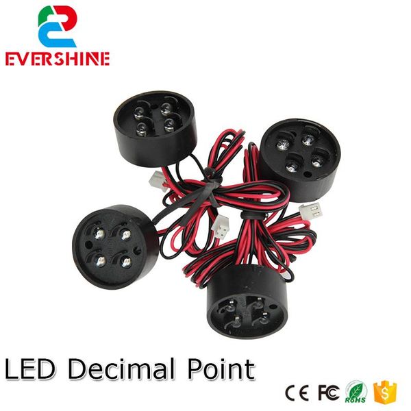

2pcs/lot led decimal point for the modules digita numbers,led signs outdoor waterproof gas oil price