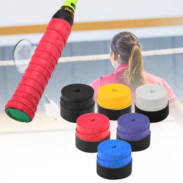 

pack of 60 tennis racket grips anti-slip breathable sport over grip sweatband overgrips tape badminton sets