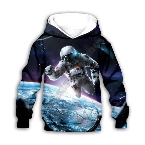 

clothing sets galaxy astronaut 3d printed hoodies family suit tshirt zipper pullover kids sweatshirt tracksuit/pant shorts 12, White