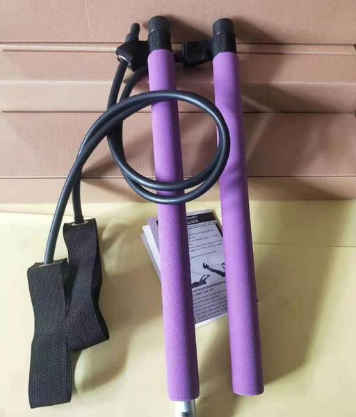 

yoga pull bar fitness equipment pilates resistance bands