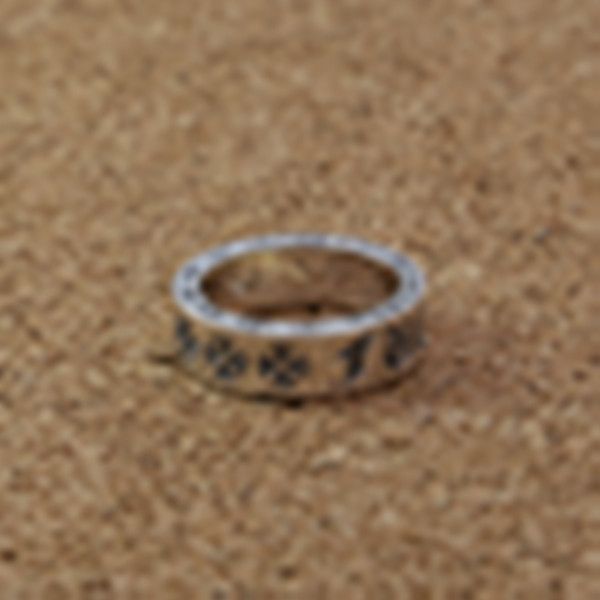 

925 sterling silver crosses fku band rings american european antique punk gothic designer luxury jewelry