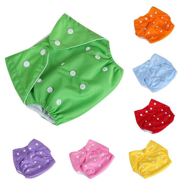 

cloth diapers 7pc/set born reusable nappies adjustable diaper washable baby