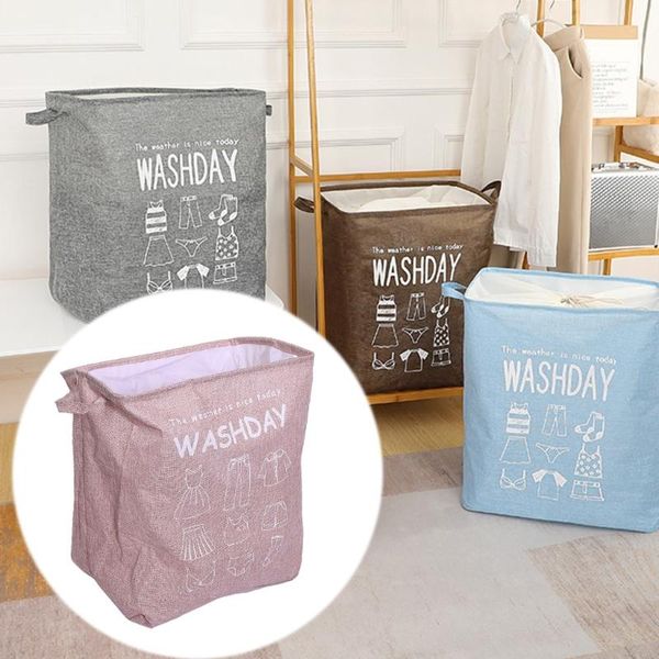

clothing & wardrobe storage eva dirty clothes laundry basket foldable hamper with handles bin bucket for home