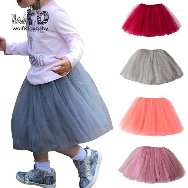 

skirts retail 3-8 years girls skirt four - layer net yarn puff children summer11, Blue
