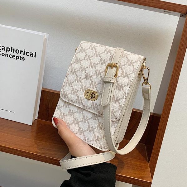 

shoulder bags niche design women's bag all-match 2021 fashion square high-end messenger mobile phone width: 13cm