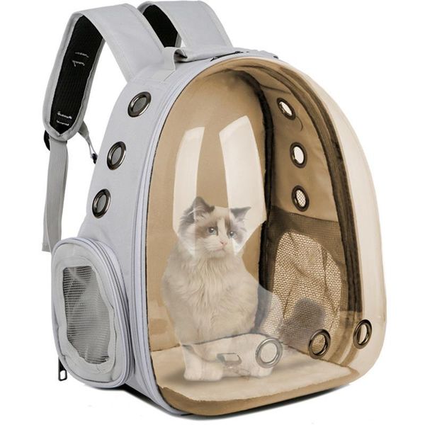 

cat carrier bags breathable pet carriers double shoulder portable backpack for cats dogs outdoor travel carriers,crates & houses