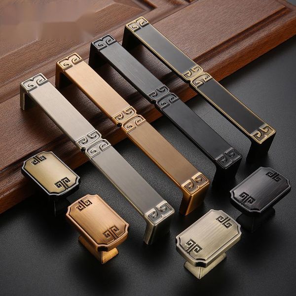 

handles & pulls chinese handle wardrobe cabinet door single hole solid drawer