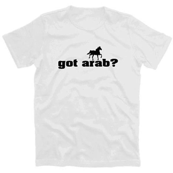 

tengo Ã¡rabe  caballo jinete camiseta s-xxxl, White;black