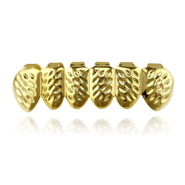 

18k gold teeth hip hop multi color diamond custom bottom teeth grill tooth cap vampire rapper umipj 486 t2, Black