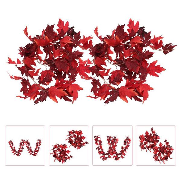 

decorative flowers & wreaths 2pcs realistic artificial ornaments vivid scene decors