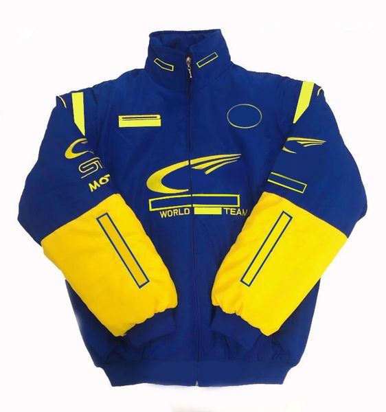 

f1 formula one workwear full embroidered logo warm jacket