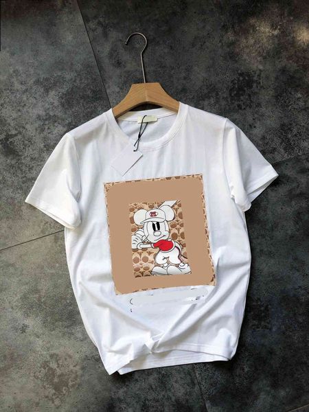

design clothing baseball couple short cotton t-shirt half sleeve casual versatile korean fabric purchase, White