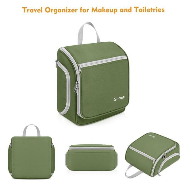 

storage bags makeup cosmetic bag toiletry washing hanging case travel organizer durable zipper