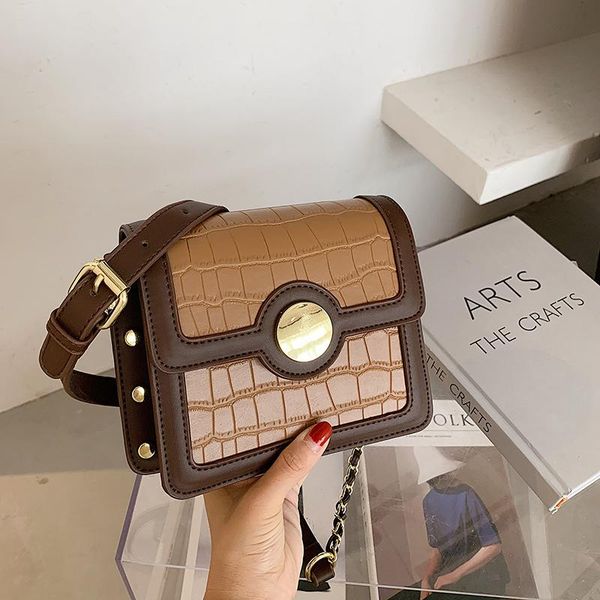 

autumn and winter on the small bag women's fashion chain oblique bag. cross body