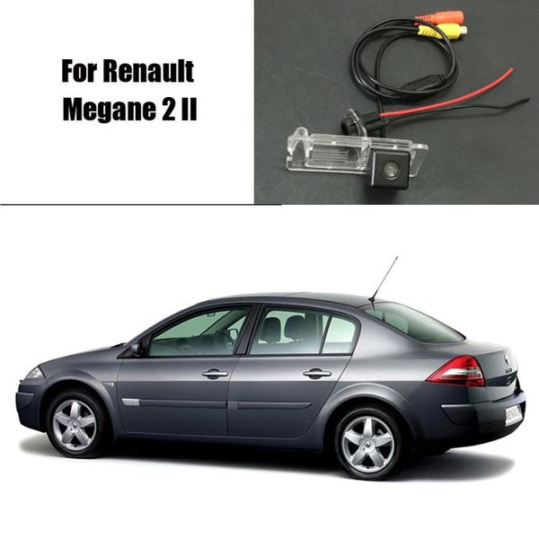 

car rear view cameras& parking sensors thecakes camera for megane 2 ii / reverse hd ccd rca ntst pal license plate light oem