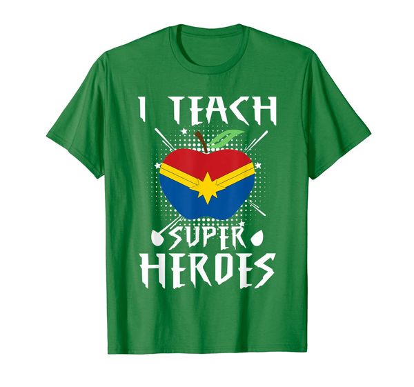 

i teach super heroes t shirt cute mom teacher shirts, White;black