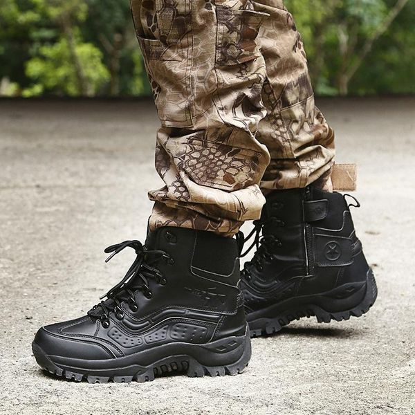 

boots mens high autumn men sport dress outdoor altas bota botas tenis zapatillas work sneaker shoes home sale, Black