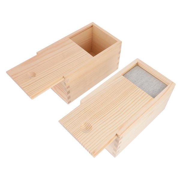

storage drawers 2pcs wooden box drawer type sundries organizer container