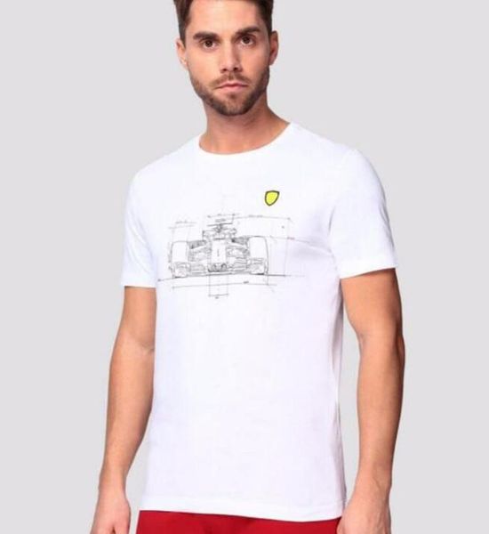 

f1 formula one team work t-shirt with the same style customization