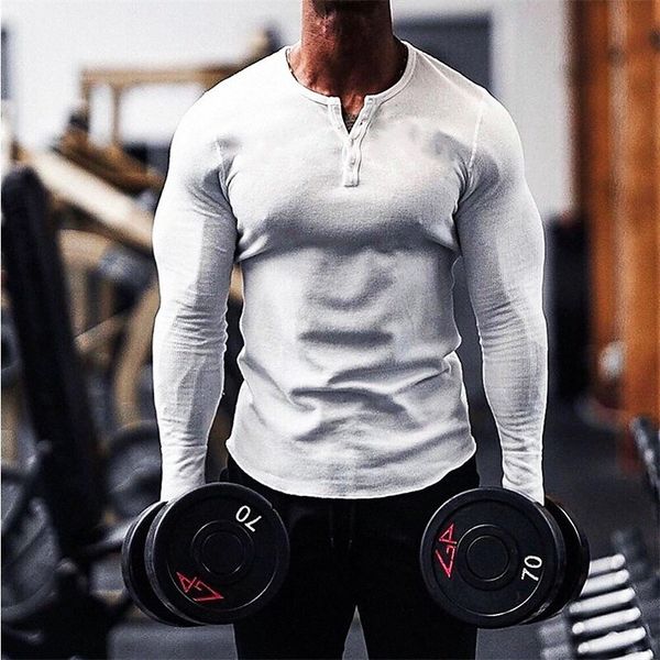 

men's henley shirt t shirt solid color henley casual daily button-down long sleeve lightweight fashion big and tall gentleman white bl, White;black