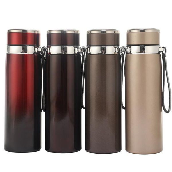 

water bottles vacuum flask 316 stainless steel large capacity bottle tea cup gift men women students outdoor sports office thermal mug