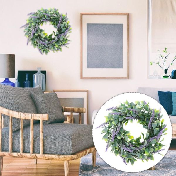 

decorative flowers & wreaths chic wall lavender garland door hanging for home