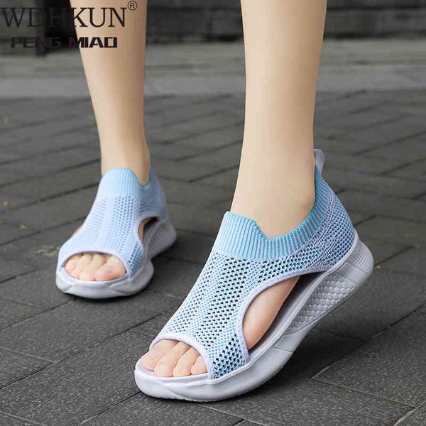 

sandals lightweight shoes women mesh beach comfortable summer 's black white pink fashion flat nc83