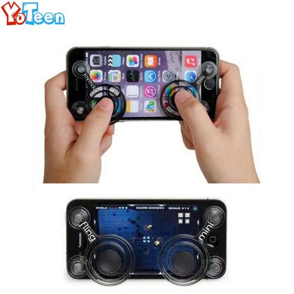 

game controllers & joysticks 2pcs/set smartphone mini zero any touch screen joystick for phone tablet arcade games twin pack