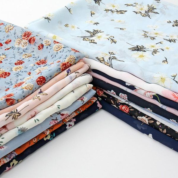 

ethnic clothing foulard musulmane pour femme hijab scarfs chiffon premium printed head scarf plain color wrap headscarf scarves islamic turb, Red