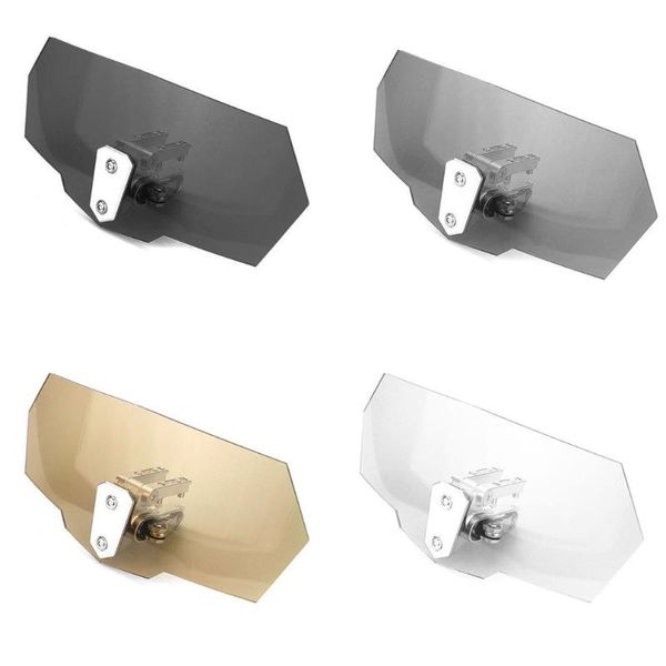 

motorcycle windshield universal modified heightened small installed