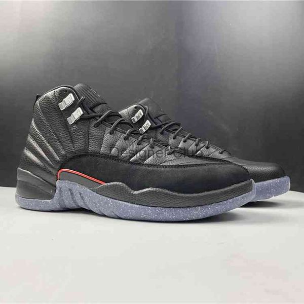 

2021 release 12 utility grind basketball shoes shoes xii black bright crimson designer sports sneakers size us7-13