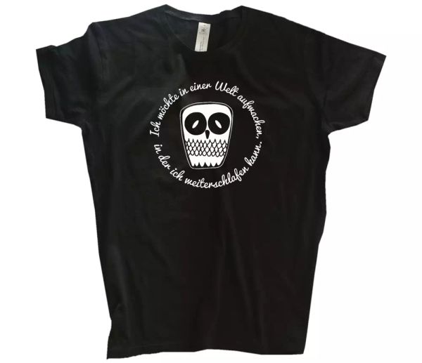 

i want in a world wake up in the i still can sleep t-shirt s-3xl, White;black