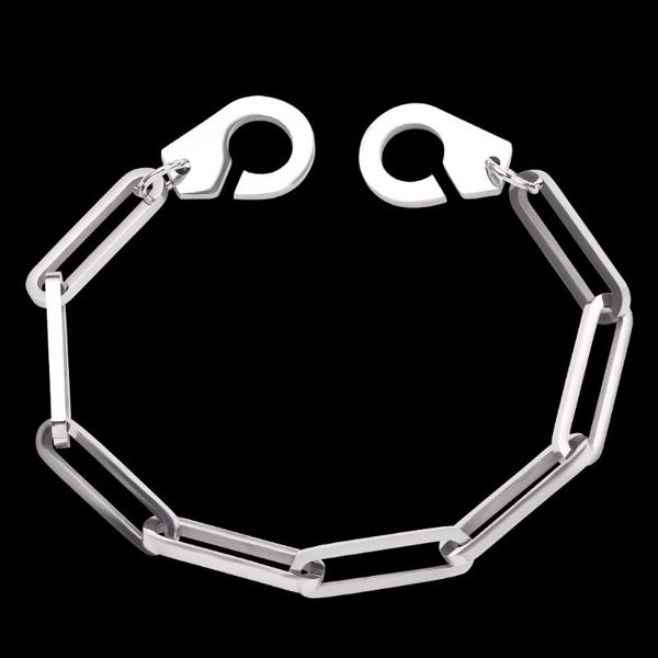 Link, cadeia Qiamni algemas criativas pulseiras pulseiras para mulheres homens casais presentes artesanais vintage hip hop partido jóias presente charme