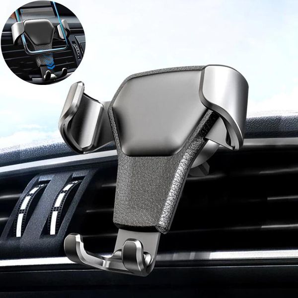 

cell phone mounts & holders universal car air vent holder gravity for xs 11 12 pro max x xr mobile stand smartphone gps support