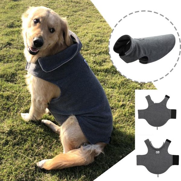 

cat costumes vest tactical dog hunting vests clothes autumn and winter pet clothing suede fleece two-sided s-xxl #t2g