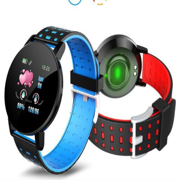 

smart wristbands round color screen sleep monitoring waterproof step counting men and women's movement touch wristband intelligent brac