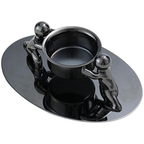 

candle holders holder stainless steel decoration romantic candlelight dinner western table