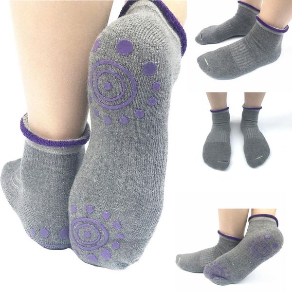 

sports socks 2021 women running yoga pattern massage breathable anti-skid calcetines ciclismo#xp20, Black