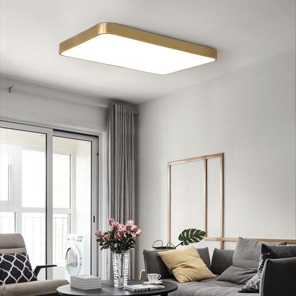 

ceiling lights modern minimalist lamp living room nordic style bedroom office tri-color led ultra-thin