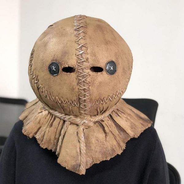 

party masks trick 'r treat 2 sam mask cosplay horror ghost latex halloween costume props 2021