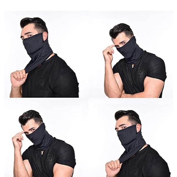 

ice sunscreen silk mask riding scarf cover multifunctional versatile ear hanging magic fishing bib