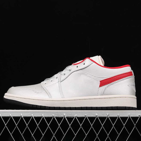 

2021 jumpman women's basketball shoes male 1 s white/red/black outdoor sports3iei