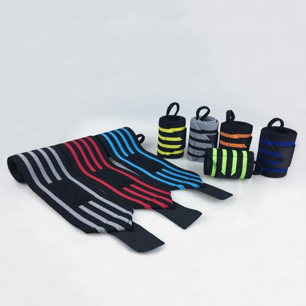 

wrist support 1pcs fitness weightlifting wristband bracer belt pressurized joint bandage protector training for men, Black;red