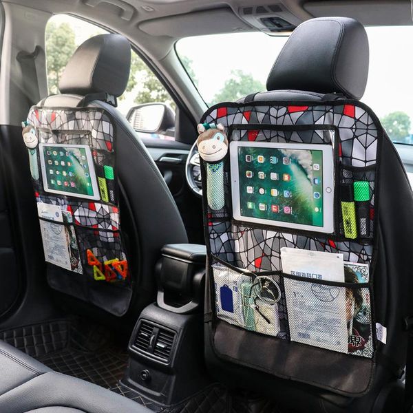 

car organizer seat back hanging storage bag auto tablet phone holder pouch