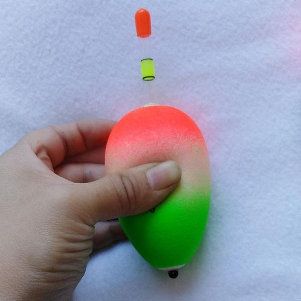 

5pcs/set eva luminous fishing floating light weight foam, sea rock buoy striking hard tail belly floats accessories